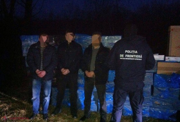 Focuri de armă pentru reţinerea unor contrabandişti, la frontiera moldo-română