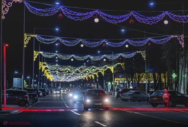 FOTO // Municipiul Orhei, UNICUL oraș din R. Moldova unde trecerile pentru pietoni sunt ILUMINATE cu reflectoare roșii intermitente