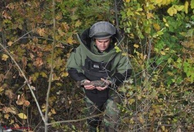 ZECI de obiecte explozive, depistate în R. Moldova