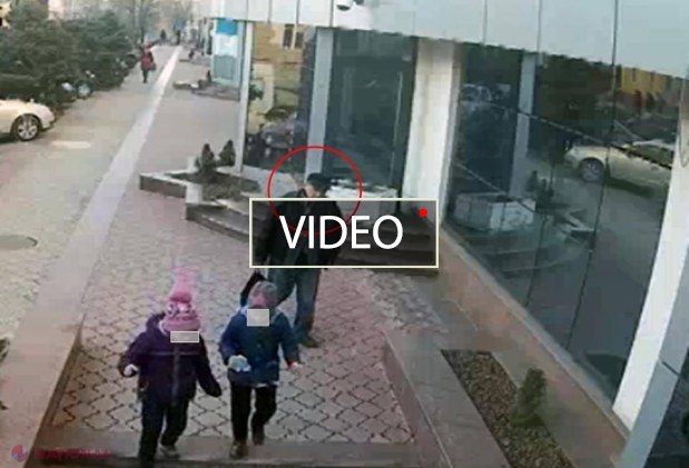 VIDEO // Îl recunoașteți pe bărbatul din imagini? Ar fi furat PATRU telefoane mobile dintr-un oficiu din sectorul Râșcani
