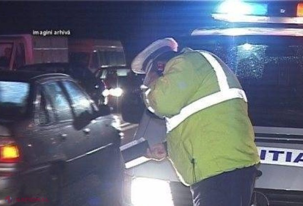 Prins drogat la volan, un șofer a încercat să fugă de poliție