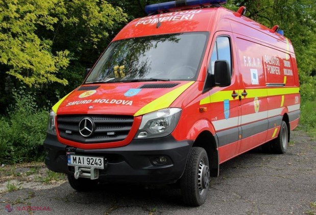 Operațiune SMURD în R. Moldova: Un bărbat din Cimișlia, adus cu elicopterul la Chișinău