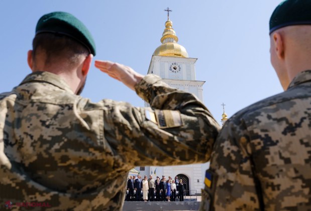 GALERIE FOTO // „Bombele nu pot transforma demnitatea în supunere” – Mesajul emoționant al Maiei Sandu pentru poporul ucrainean cu ocazia Zilei Statalității Ucrainei