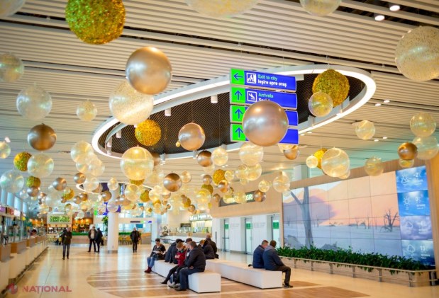 GALERIE FOTO // Start sărbătorilor de iarnă la Aeroportul Internațional Chișinău. Călătorii nimeresc într-o lume a BASMELOR odată ce pășesc pragul AIC