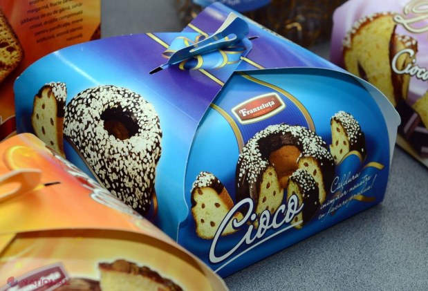 Panettone moldovenesc, după tehnologie italiană! Cozonacii marca SA „Franzeluța” au fost sfințiți de Mitropolitul Vladimir
