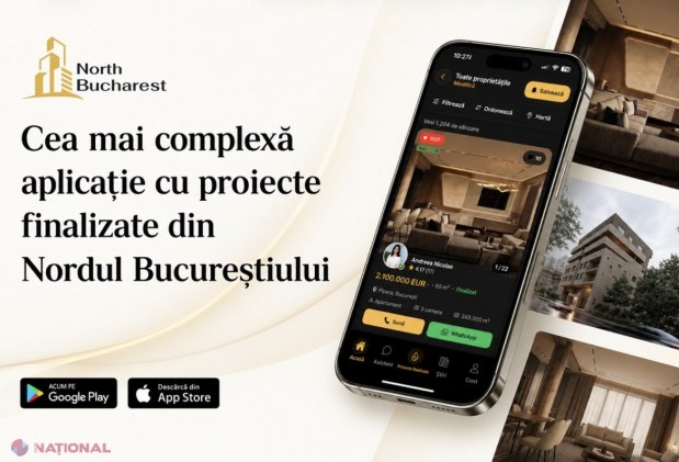 POD IMOBILIAR digital R. Moldova - România // Aplicația NorthBucharest simplifică accesul investitorilor moldoveni la proprietăți din București