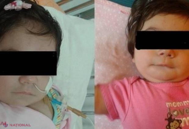 DREPTATE în cazul Deliei, fetița nenorocită la naștere într-un spital privat din Chișinău
