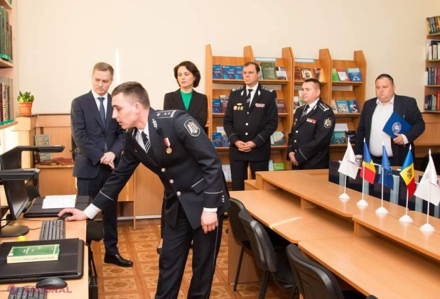 Laborator cu echipamente IT de ultimă generație la Academia de Poliție ,,Ștefan cel Mare