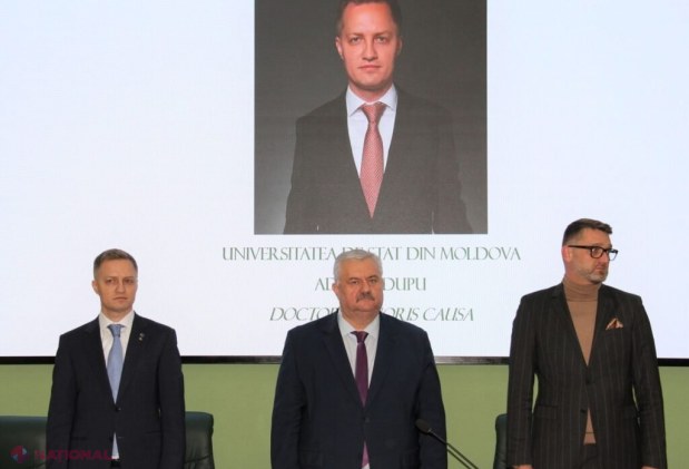 FOTO // Secretarul de stat al DRRM, Adrian Dupu, Doctor Honoris Causa al Universității de Stat din Moldova: „Ați lăsat o moștenire valoroasă tinerei generații USM-iste, lucru pentru care nu putem decât să vă fim profund recunoscători”