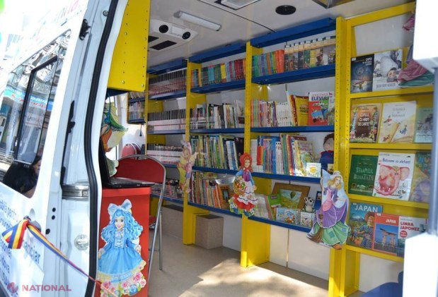 Bibliobusul, PREMIERĂ în R. Moldova