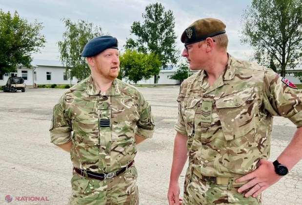 Marea Britanie a instruit, timp de o lună, zeci de comandanți ai Armatei Naționale