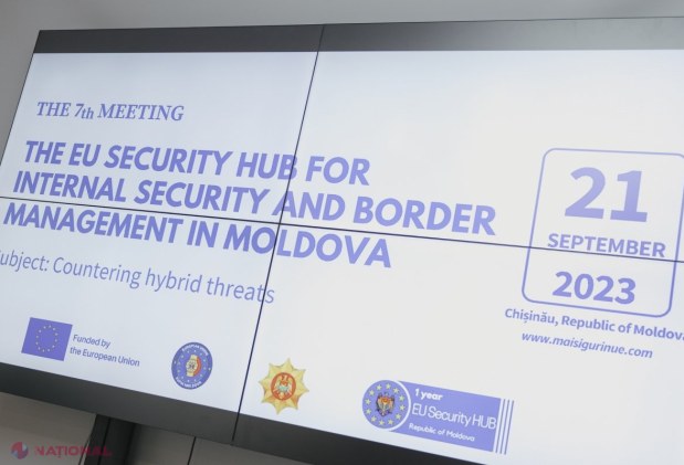 Contracararea amenințărilor HIBRIDE, principalul subiect al ședinței operaționale a HUB-ului de securitate al UE, găzduite de Chișinău. „Avem un angajament neclintit și FERM față de reziliența, stabilitatea și securitatea R. Moldova”