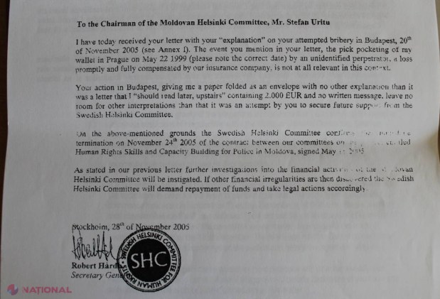 Ștefan Urâtu, cu mită în Europa?