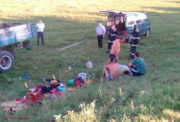 Accident de GROAZĂ la Ungheni: Două persoane au decedat și alte zece au fost internate la spital