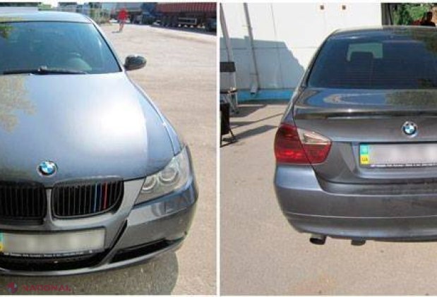 Ce le-a spus polițiștilor de frontieră din R. Moldova șoferul prins la vamă cu un BMW FURAT din Rusia