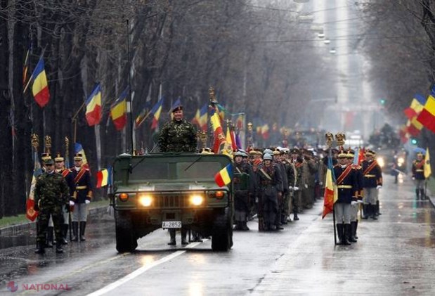 1 DECEMBRIE: Mii de MILITARI la Bucureşti sub ochii lui Timofti şi Marinuţă