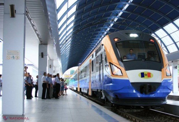 Trenul de pe cursa Chișinău-București a fost repus în circulație ZILNICĂ