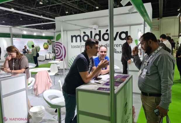 „Moldova – un gust deosebit”, pentru prima dată la o expoziție de la Dubai: Producătorii din R. Moldova caută comercianți din Orientul Mijlociu și Africa
