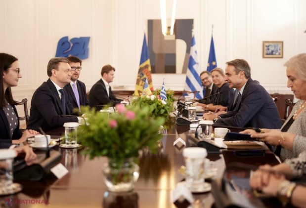 R. Moldova va prelua experiența Greciei în realizarea reformelor și stabilității macroeconomice. Dorin Recean, după întrevederea cu omologul Mitsotakis: „Am agreat să organizăm la Chișinău un forum al oamenilor de afaceri din statele noastre”
