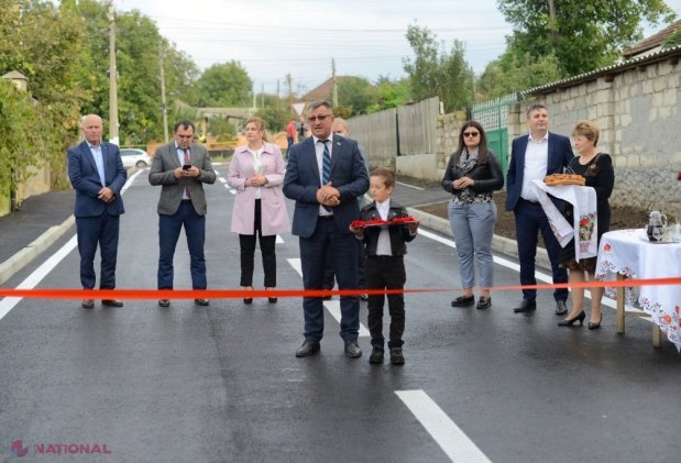 FOTO // Dezvoltarea infrastructurii continuă la Orhei. Echipa lui Ilan Șor a dat în exploatare încă trei străzi