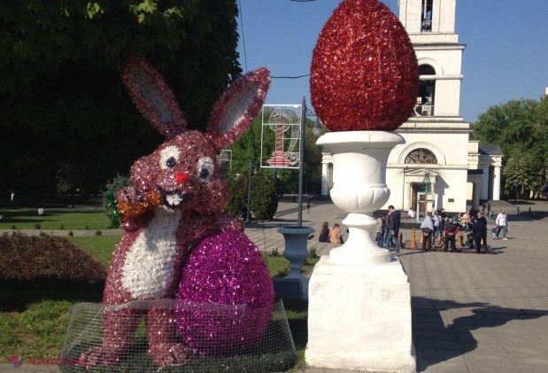 Fără decorațiuni de Paște în centrul Chișinăului? Silvia Radu: „Nu-mi vorbiți de rugăciuni pe morminte”