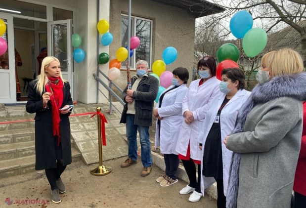 FOTO // „Încă o promisiune îndeplinită”. Partidul ȘOR a renovat integral centrul MEDICAL din Vâșcăuți, Orhei. „Cei peste 1 400 de locuitori ai satului pot beneficia de servicii medicale de calitate în condiții decente”