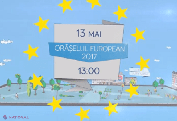 Ziua Europei // Cultura și gastronomia europeană, în centrul Chișinăului pe 13 mai
