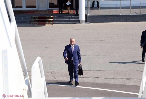 Inculpatul Igor Dodon PĂRĂSEȘTE R. Moldova
