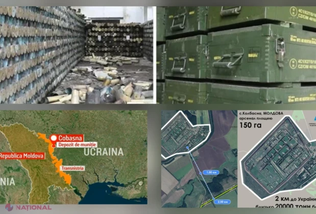 ULTIMA ORĂ / Raport SIS și AIM: Mitul celor 20.000 de tone de muniții de la Cobasna, demontat. Efectele unei explozii ar fi doar locale, iar Moscova folosește SPERIETOAREA pentru a-și justifica prezența militară