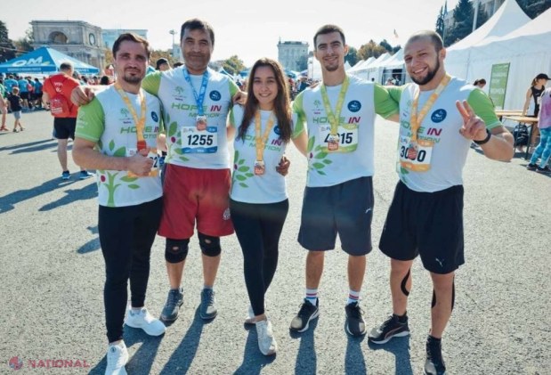 VIDEO // A.S.I.C.S. a participat pentru a doua oară la „Big Hearts Marathon” din Chișinău: „Evenimentul ne permite să îmbinăm activitatea fizică cu o cauză nobilă - strângerea de fonduri pentru persoanele cu nevoi speciale”