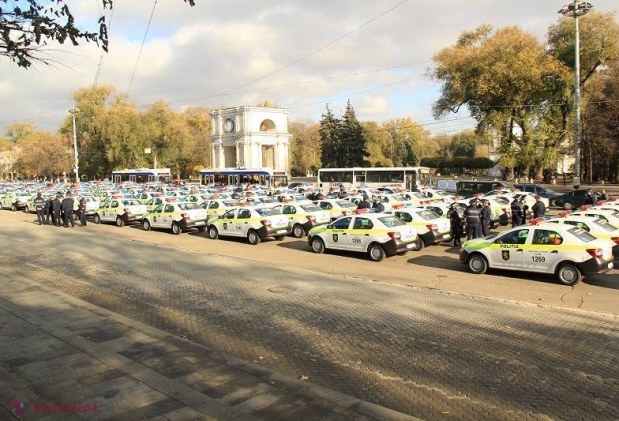 FOTO  // Automobile noi pentru POLIȚIȘTII din R. Moldova