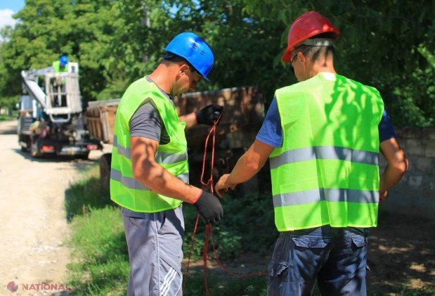 Marina Tauber a demarat lucrările de ILUMINARE stradală într-o altă localitate din raionul Orhei