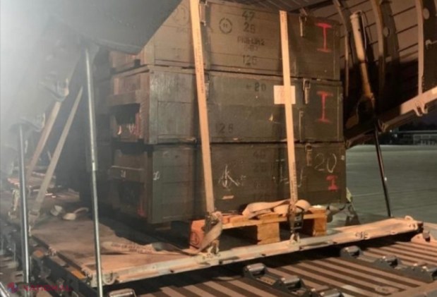 FOTO // R. Moldova este ajutată să facă fața DESTABILIZĂRILOR. Polonia a trimis la Chișinău șase avioane „Hercules” încărcate cu ARME, muniții și echipamente destinate Poliției R. Moldova