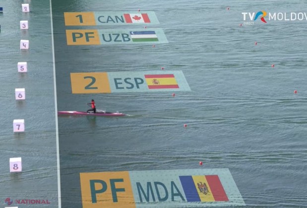 FOTO // Canoistele Maria Olărașu și Daniela Cociu, curse modeste la individual, pe distanța de 200 de metri. Cele două sportive vor evolua în sferturi și vor forța prezența în FINALĂ