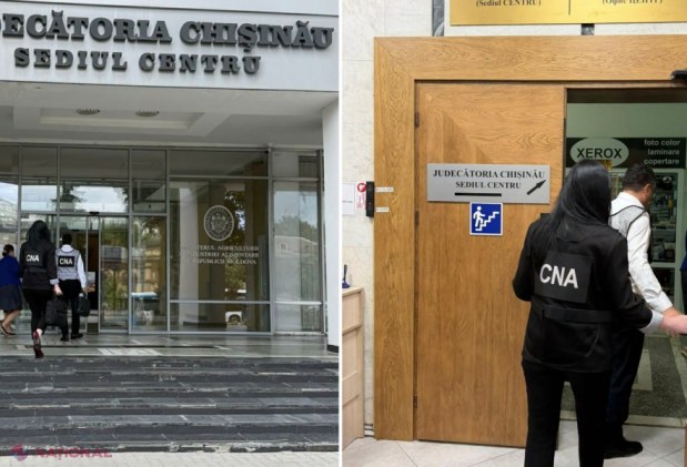 ULTIMA ORĂ, VIDEO // DETALII de la perchezițiile de la Judecătoria Chișinău: Cine sunt avocatul și angajatul INSTANȚEI, reținuți de CNA pentru decizii „la comandă”