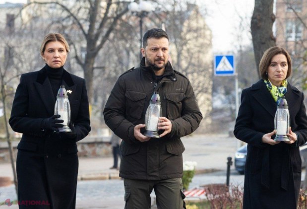 VIDEO // Maia Sandu, alături de Volodimir Zelenski, la Kiev: Ucraina marchează ZECE ani de la EUROMAIDAN. Șefa statului va avea o întrevedere și cu președintele Consiliului European