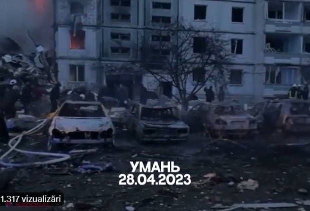 VIDEO // Atac devastator al ruşilor în Ucraina: cel puţin 12 morţi, printre care şi un copil de 3 ani. Kievul a fost zguduit de explozii