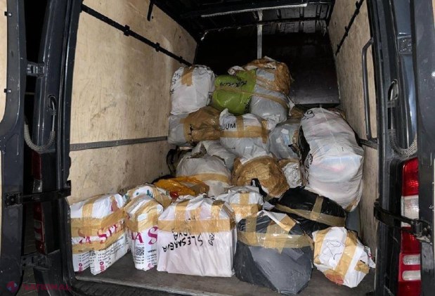 VIDEO // Contrabandă cu mărfuri de LUX din Turcia, în valoare de circa jumătate de MILION de lei la Giurgiulești. Cine sunt membrii grupării infracționale