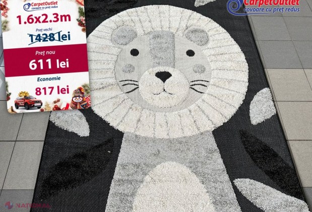 Căldură, Cadouri, MEGA Reduceri și Surprize Dulci pentru copii la Carpet Outlet!