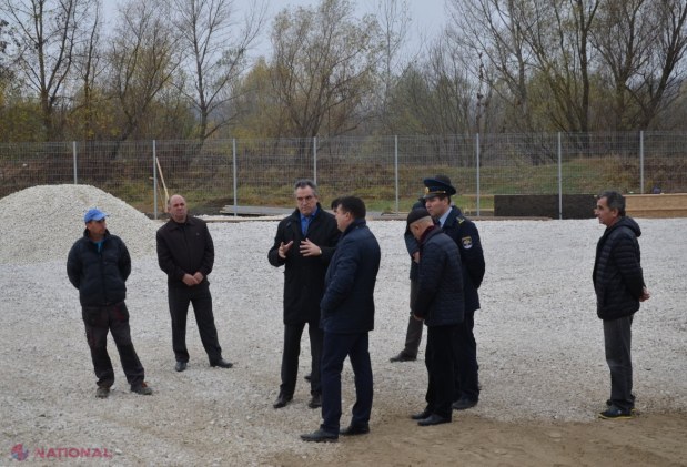 FOTO // Noua Zonă de Control Vamal de la Sculeni se EXTINDE. Vrabie a cerut urgentarea lucrărilor, pentru ca să demareze reconstrucția postului de frontieră