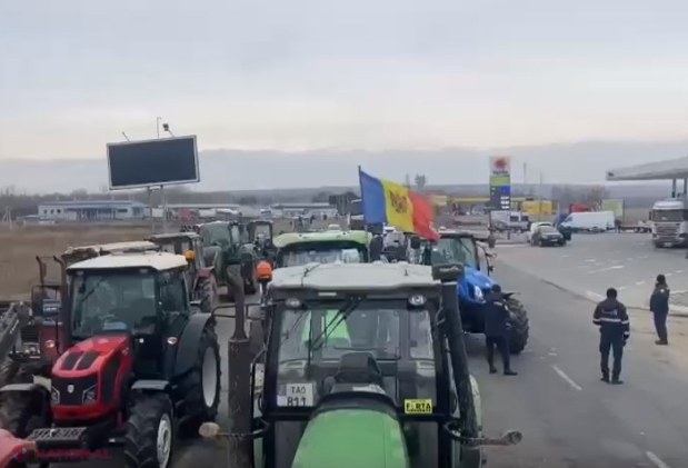 Fermierii își reiau PROTESTELE pe drumurile naționale și INTERNAȚIONALE și ar putea BLOCA PTF Leușeni – Albița, Cahul – Oancea și Costești - Stânca