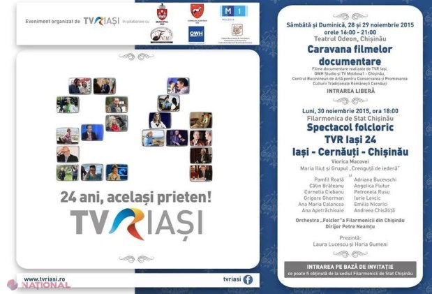 Filme documentare la Chișinău