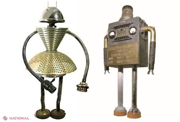 FOTO Roboţei din vechituri
