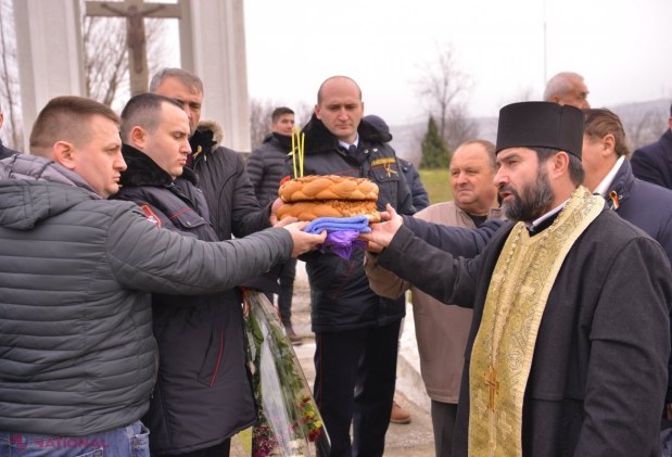 FOTO // Un monument dedicat eroilor căzuți în Primul Război Mondial, distrus de sovietici, restabilit la Rezina