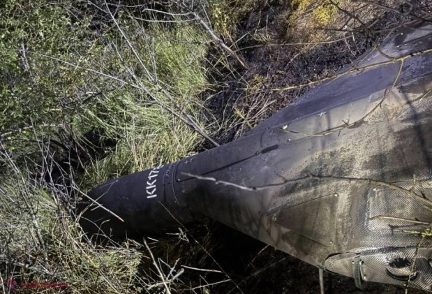 ULTIMA ORĂ // O dronă rusească „Shahed” s-a prăbușit și a explodat la Căușeni, după atacul asupra regiunii Odesa