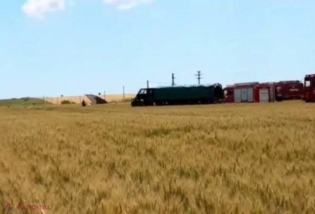 VIDEO // Un avion MIG s-a PRĂBUȘIT lângă baza NATO de la Mihail Kogălniceanu 