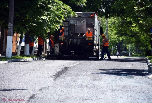 FOTO // Renovarea drumurilor la Orhei continuă în ritm ALERT. Încă o stradă a fost inaugurată, după ample lucrări de reparație: „Este utilizată tehnologia „Slurry Seal”, care se utilizează pe larg în țările europene și SUA”