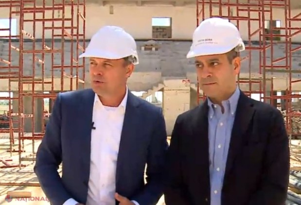 VIDEO // „Arena Chișinău”, construită în proporție de 65%. Ex-spicherul Candu: „Pe 14 octombrie, complexul va fi dat în exploatare”