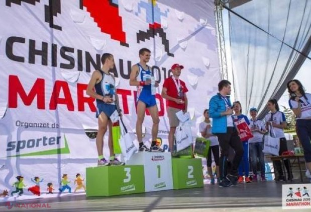 Un POLIȚIST, campion la Maratonul Internațional de la Chișinău