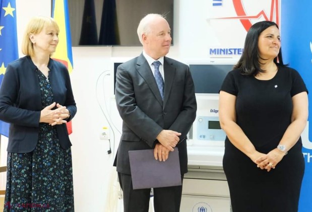 SUA au donat instituțiilor medicale din R. Moldova 20 de aparate de anestezie performante în valoare de peste 700 de mii de dolari